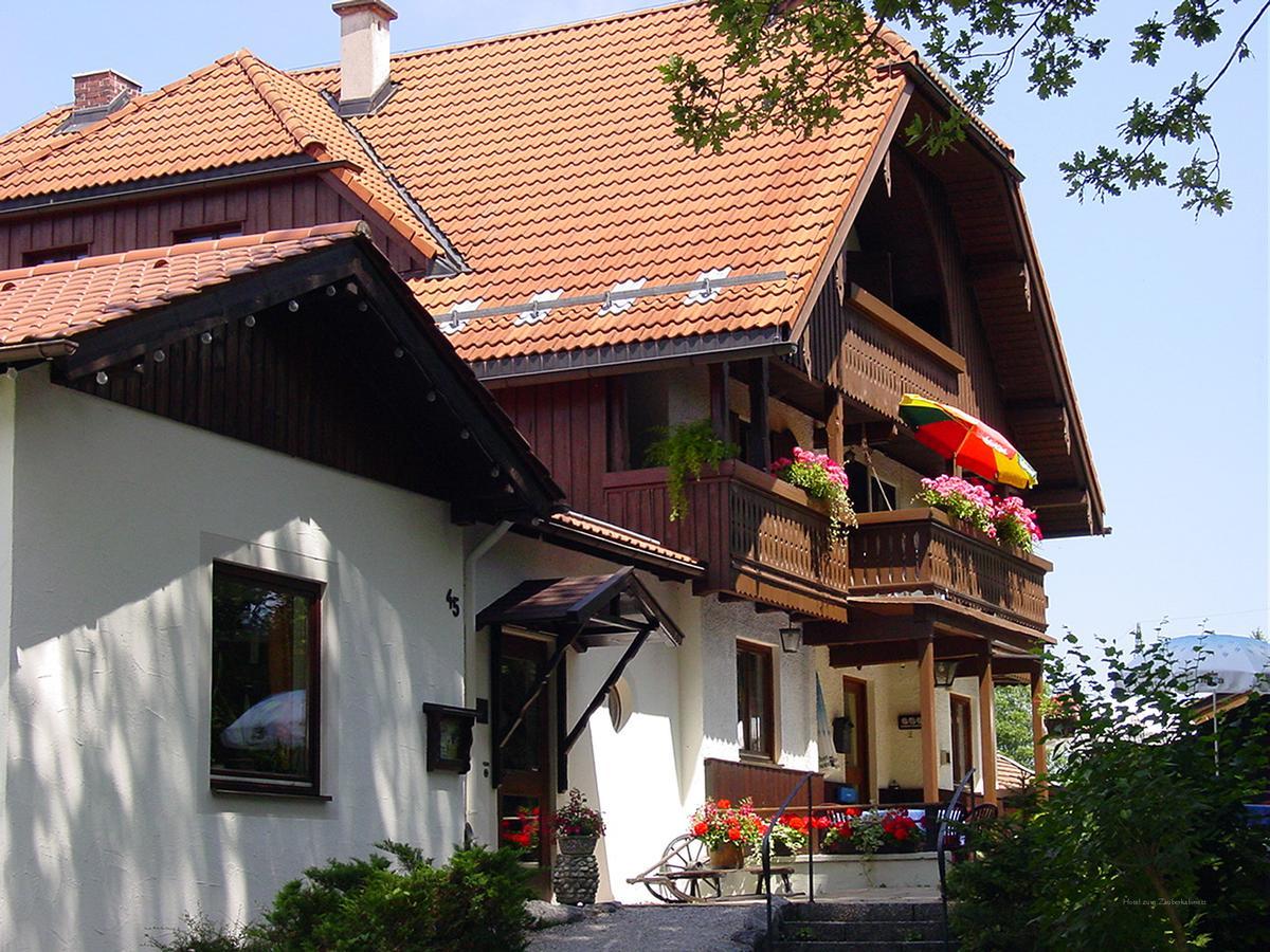 Hotel Zum Zauberkabinett Bad Heilbrunn Dış mekan fotoğraf