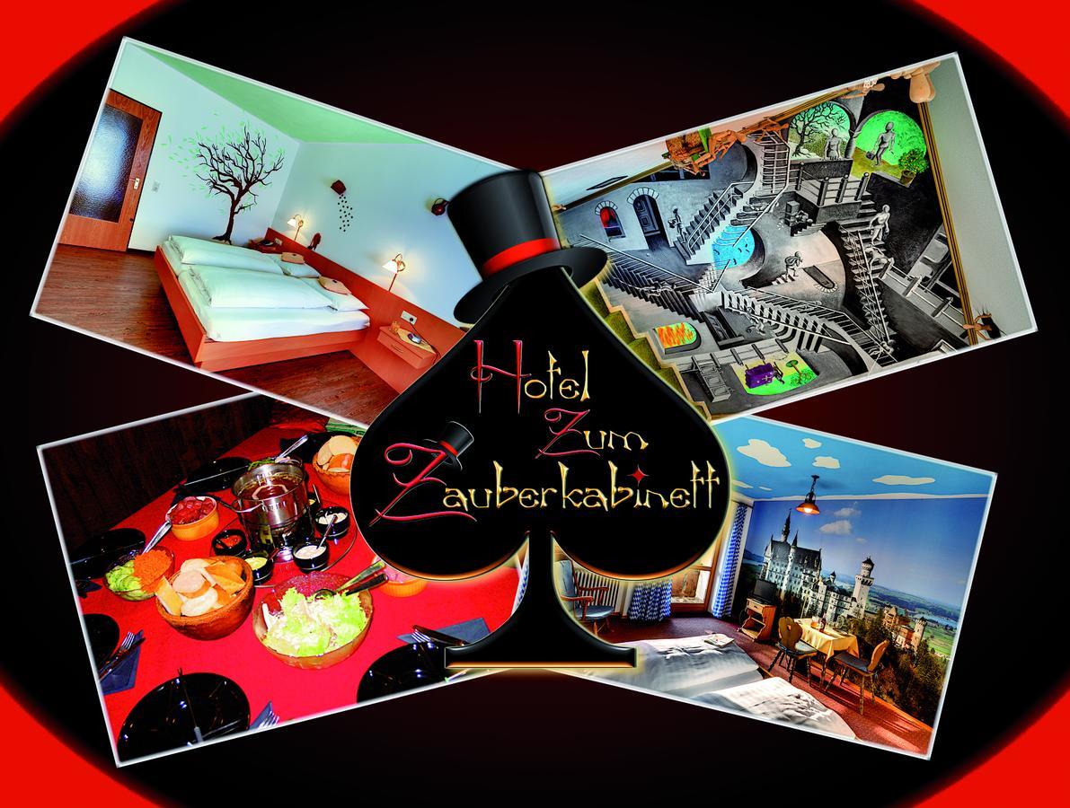 Hotel Zum Zauberkabinett Bad Heilbrunn Dış mekan fotoğraf